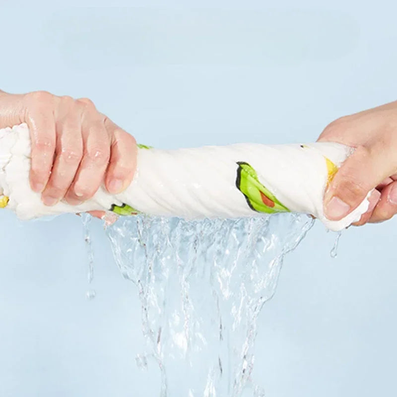 Baby Gauze Face Towels | 6-Layer Soft Saliva Wipes 5-Pack