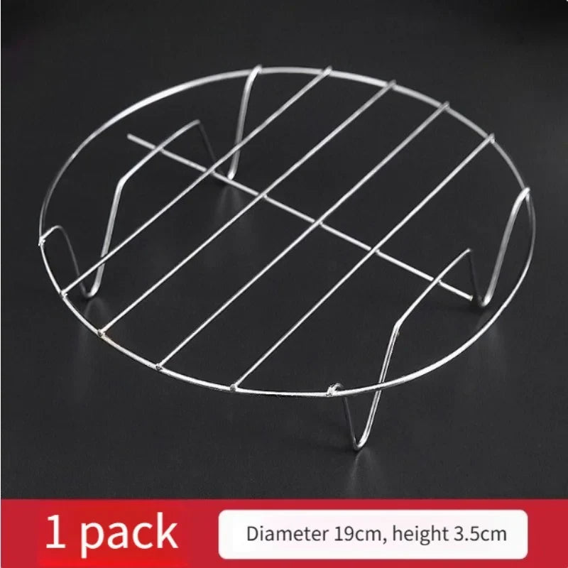 Stainless Steel Steamer Rack Set 2-Pack | Kitchen Cooking Grid