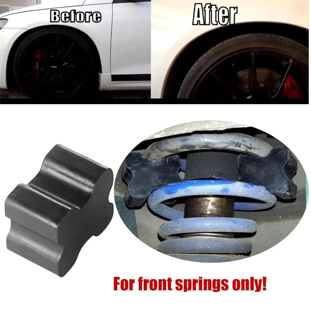 Heavy Duty Rubber Coil Spring Booster 1 5 Lift Spacers Fits Most Cars