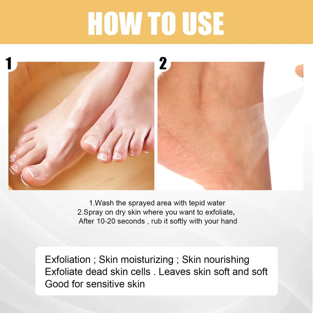 Foot Exfoliating Spray 200ml – Dead Skin & Callus Remover