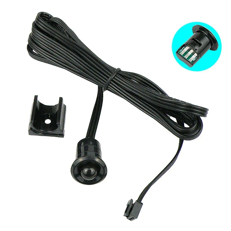 Mini LED Cabinet Light Sensor Switch 12V 24V Touch Hand Sweep PIR