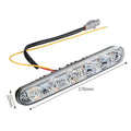 Universal DC 12V LED Daytime Running Lights with Turn Signal