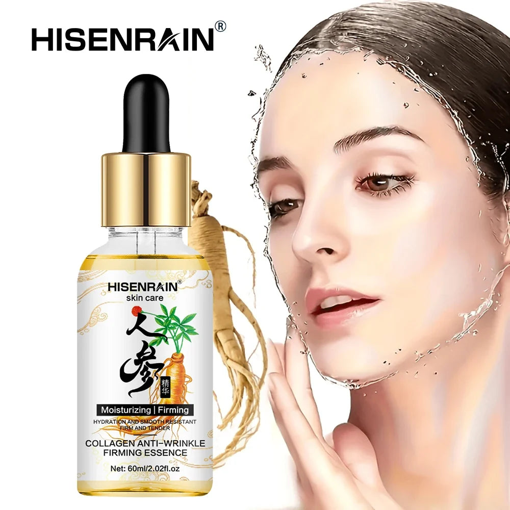 HISENRAIN Ginseng Collagen Anti-Aging Face Serum | Firm & Hydrate