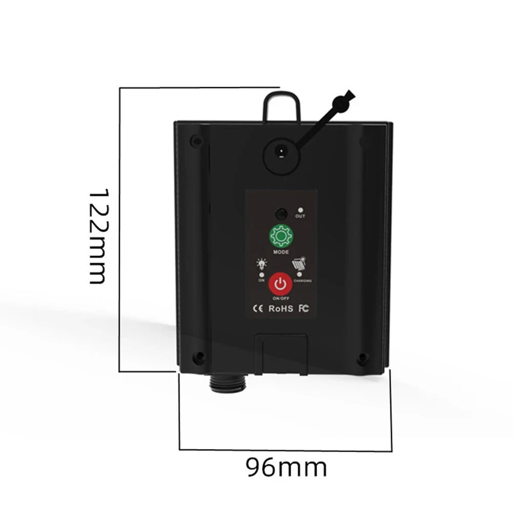 1- Solar Battery Box LED String Lamp Panel Controller Remote Garden