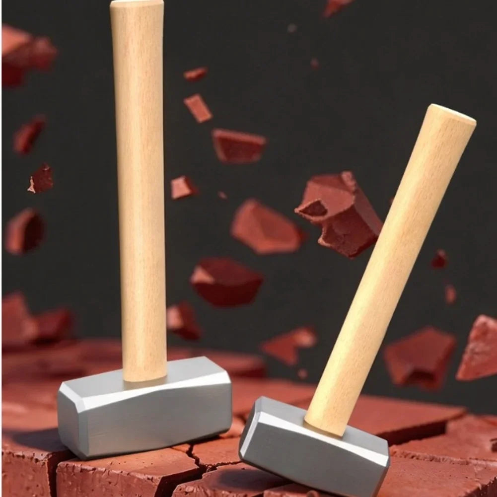 Heavy Duty Masonry Hammer | Chromium Vanadium Steel Wooden Handle