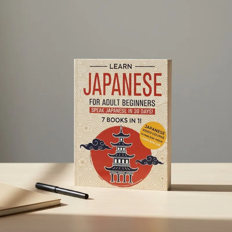 Learn Japanese Adult Beginners 7 Books 1 Speak 30 Days Start