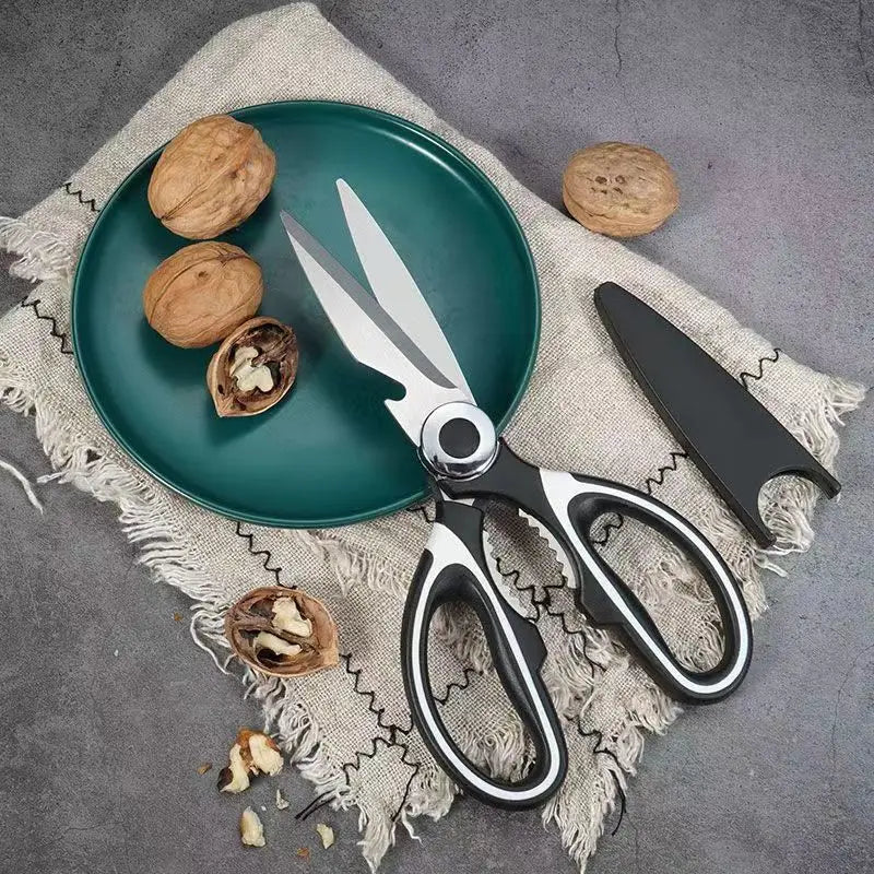 Multifunctional Stainless Steel Kitchen Scissors & Shears