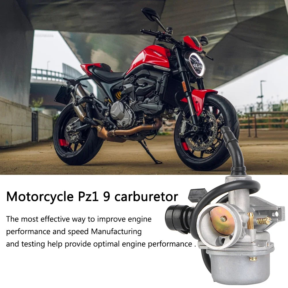 PZ19 19mm Carburetor for 50cc 70cc 90cc 110cc ATV Dirt Bike
