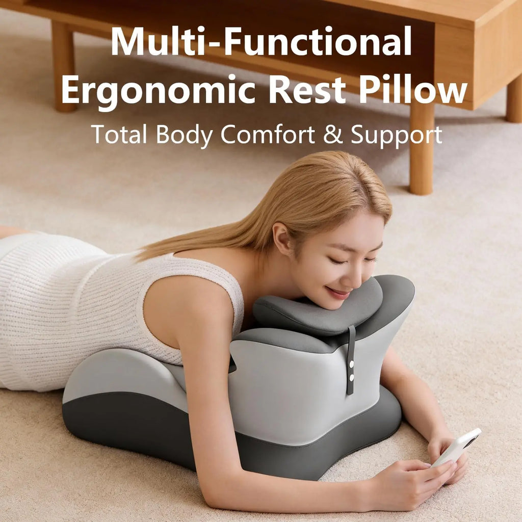 Memory Foam Bed Wedge Pillow – Leg Elevation & Reading