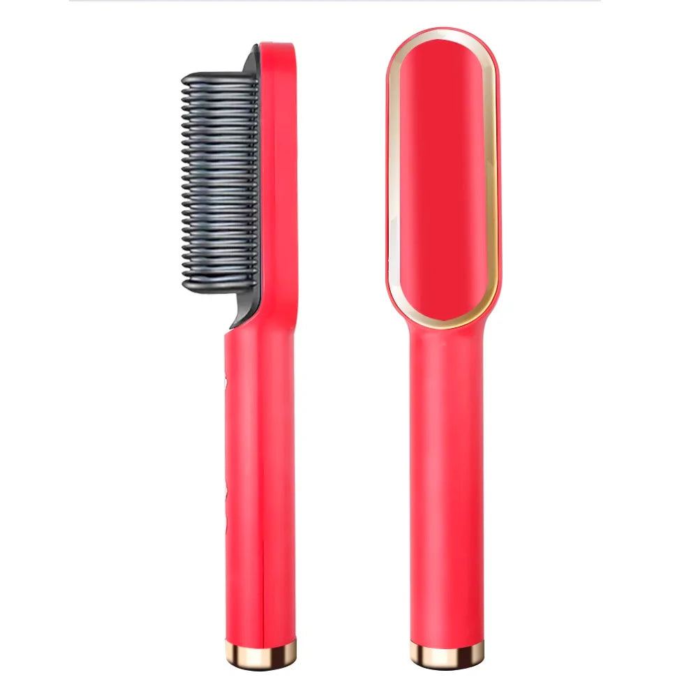 Volumizing Hair Iron – 3D Grid Corn Perm Comb, 5 Heat Settings