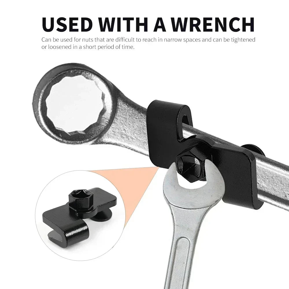 Universal Wrench Extender Adapter – 1/2" & 21mm Hex Drive