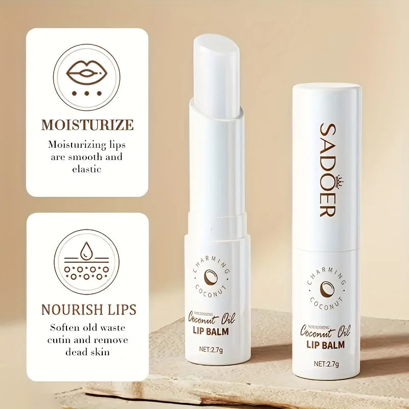 Coconut Lip Balm – Daily Moisturizing Care for Men & Women