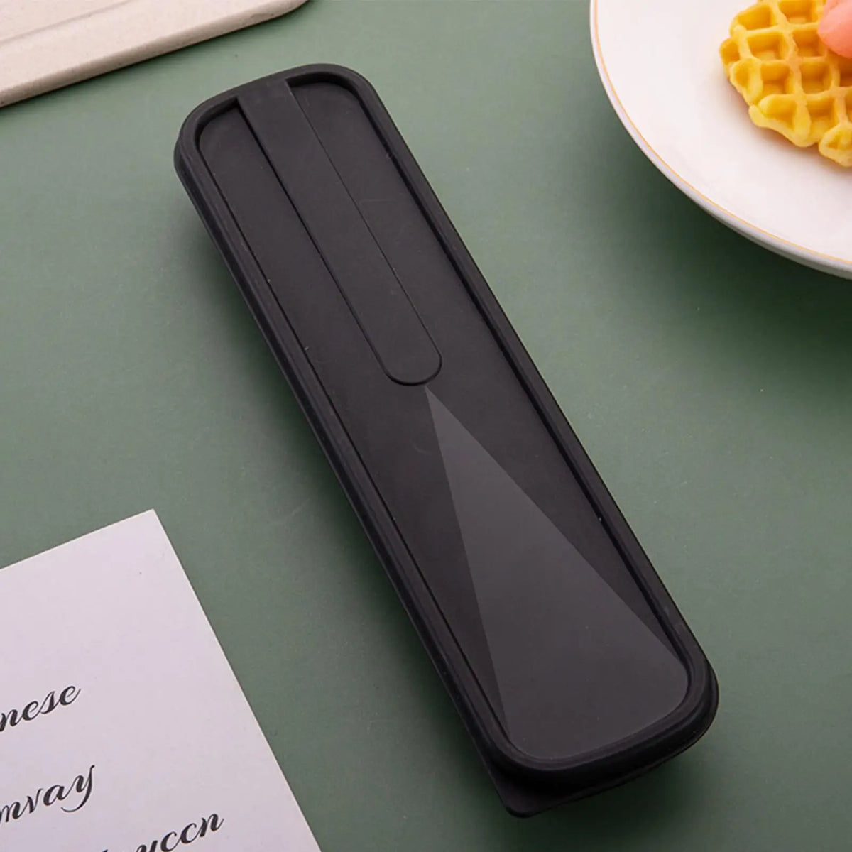 Portable Waterproof Utensil Case – Travel Flatware Organizer