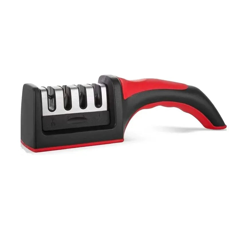 3-Slot Kitchen Knife Sharpener with Ergonomic Handle