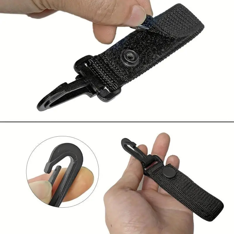Tactical Belt Attachment Hooks Glove Hanging Loops Outdoor Duty