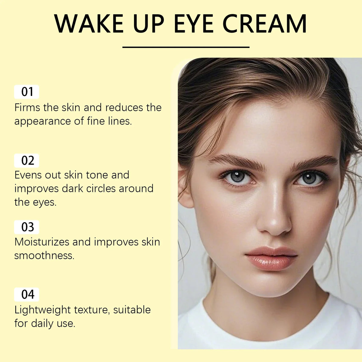 WIYUN Bee Venom Eye Cream – Firm, Brighten & Hydrate 15g
