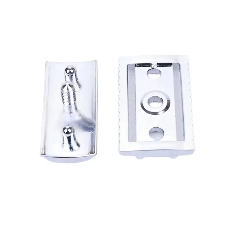 2026 YAQI Chrome Mens Safety Razor Head Shaving Single