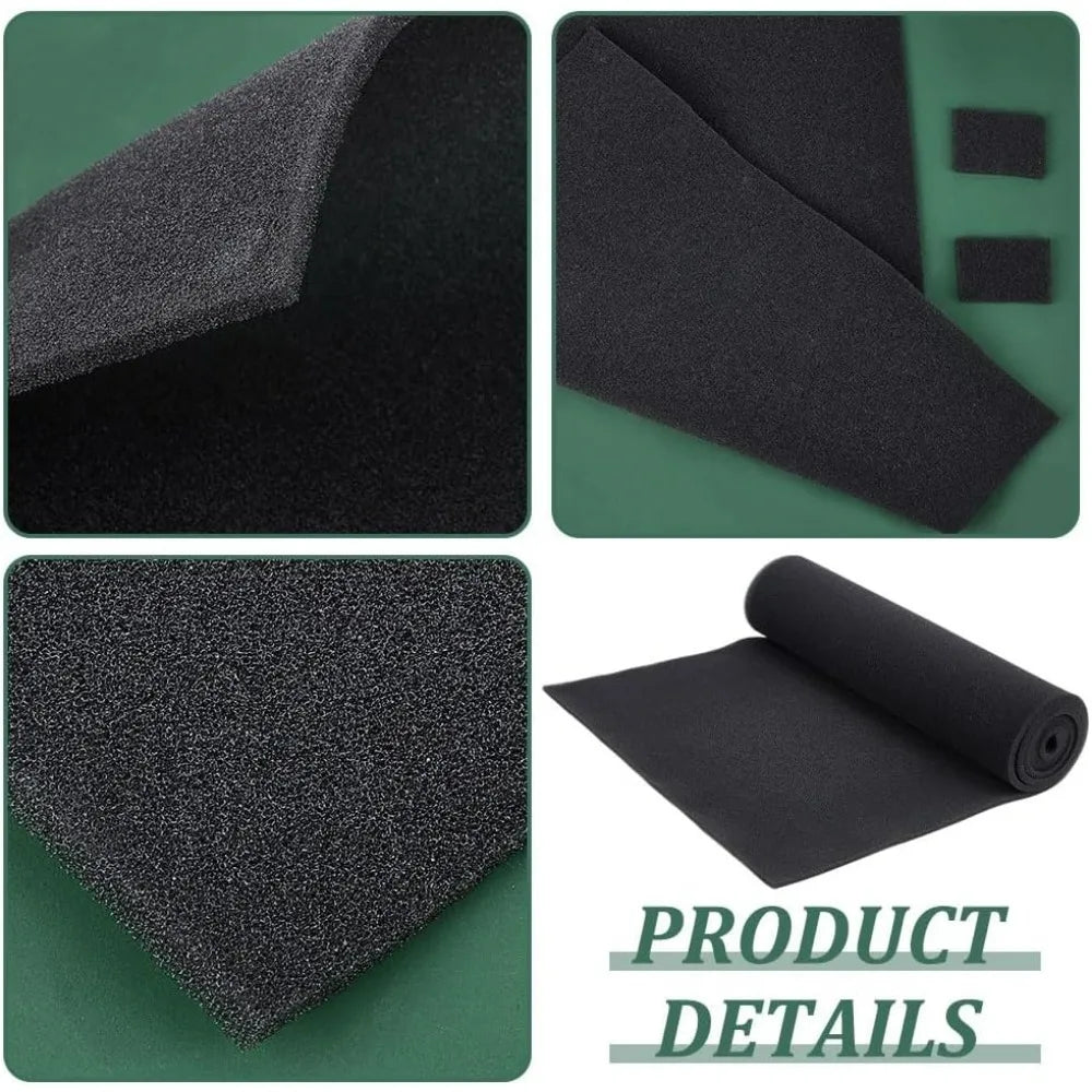 Activated Carbon AC Filter Sheet 59x15.7 in – Cut-to-Fit