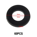 Fitting Rings Washer White Plastic Door Hinge 0 5- Replace Flat Wear