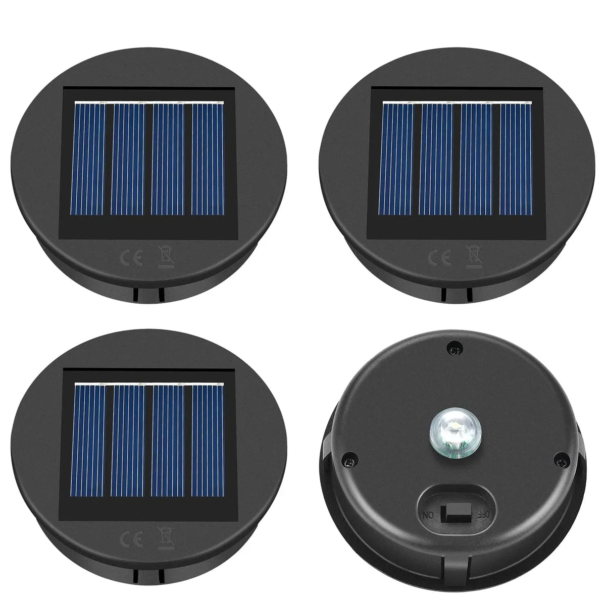 Solar Lantern Replacement Top | Outdoor Hanging Solar Light Part