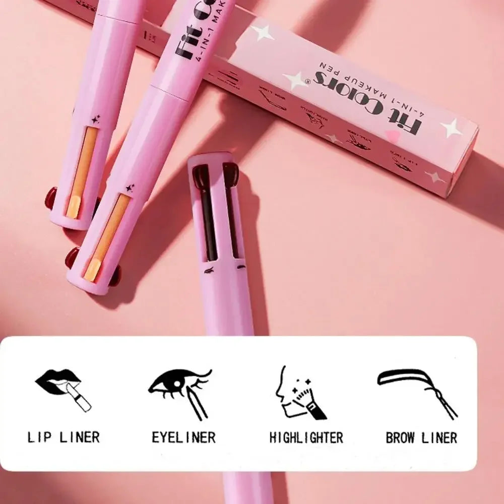Fit Colors 4-in-1 Makeup Pencil – Eyeliner, Brow, Lip & Highlight