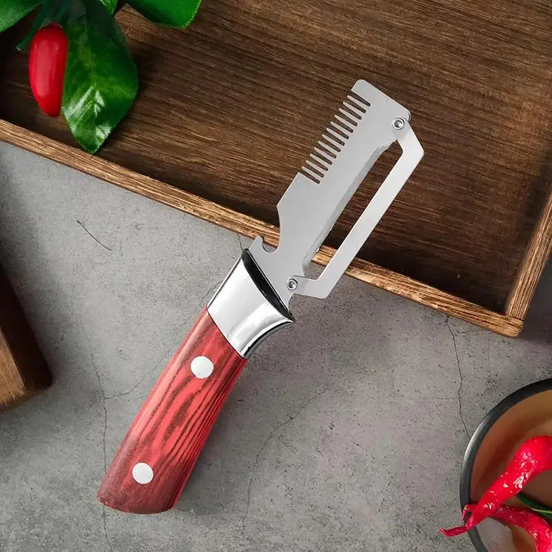 Stainless Steel Fruit & Vegetable Peeler | Ergonomic Grip