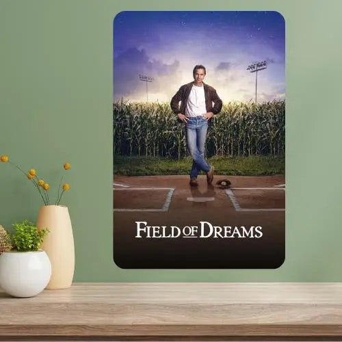 Field of Dreams Classic Movie Metal Poster Sign | Retro Decor