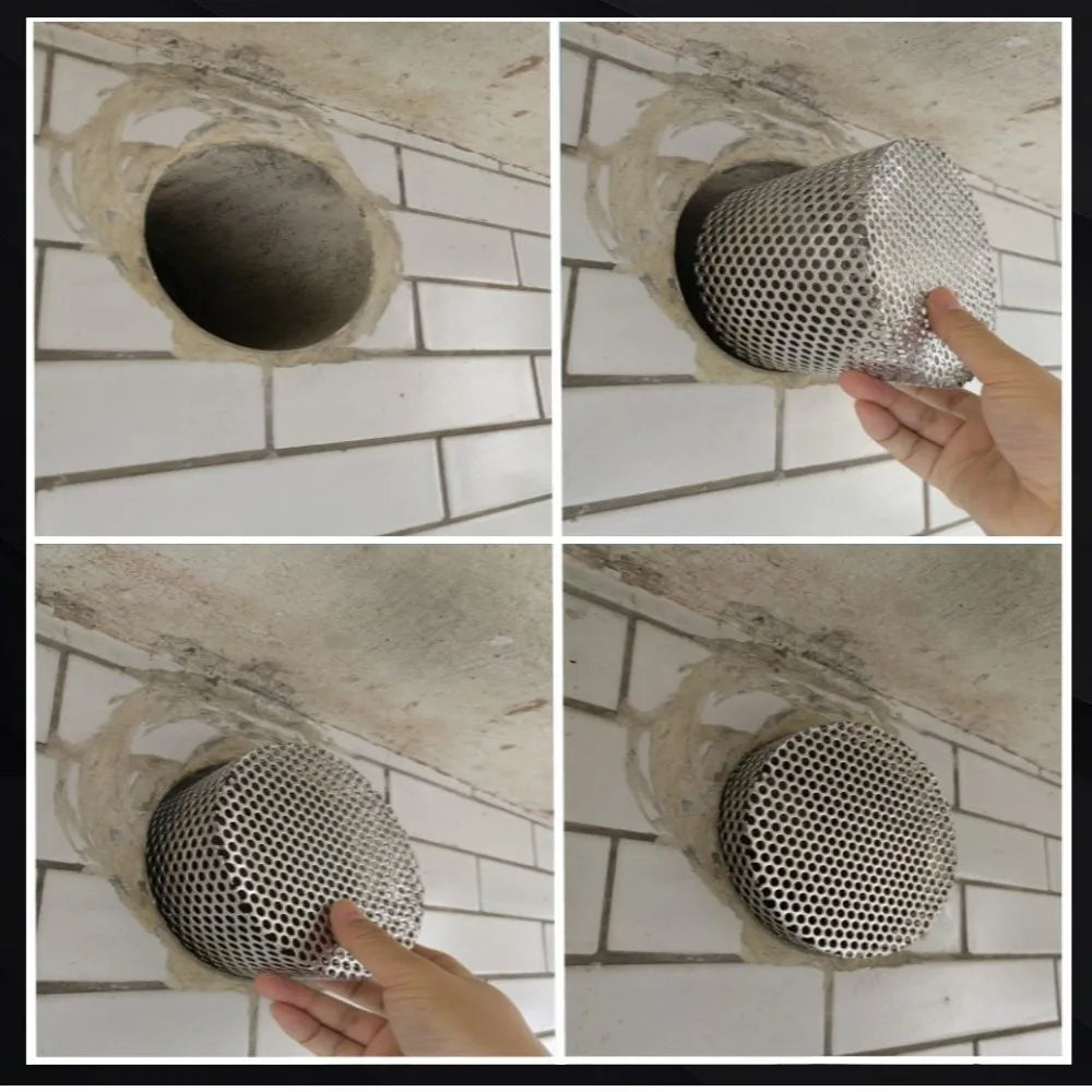 304 Stainless Steel Circular Drain Filter Plug | Gutter Guard