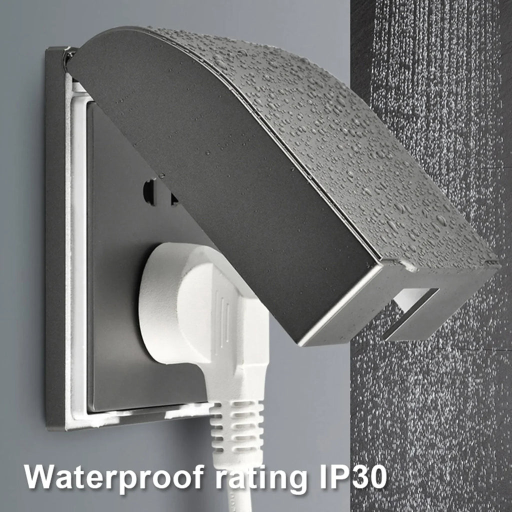 Waterproof Outlet Cover Box – Flame Retardant Socket Case