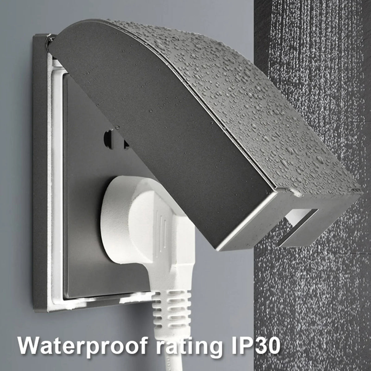 Waterproof Outlet Cover Box – Flame Retardant Socket Case