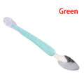 Double-Head Baby Feeding Spoon – BPA-Free Silicone & Steel