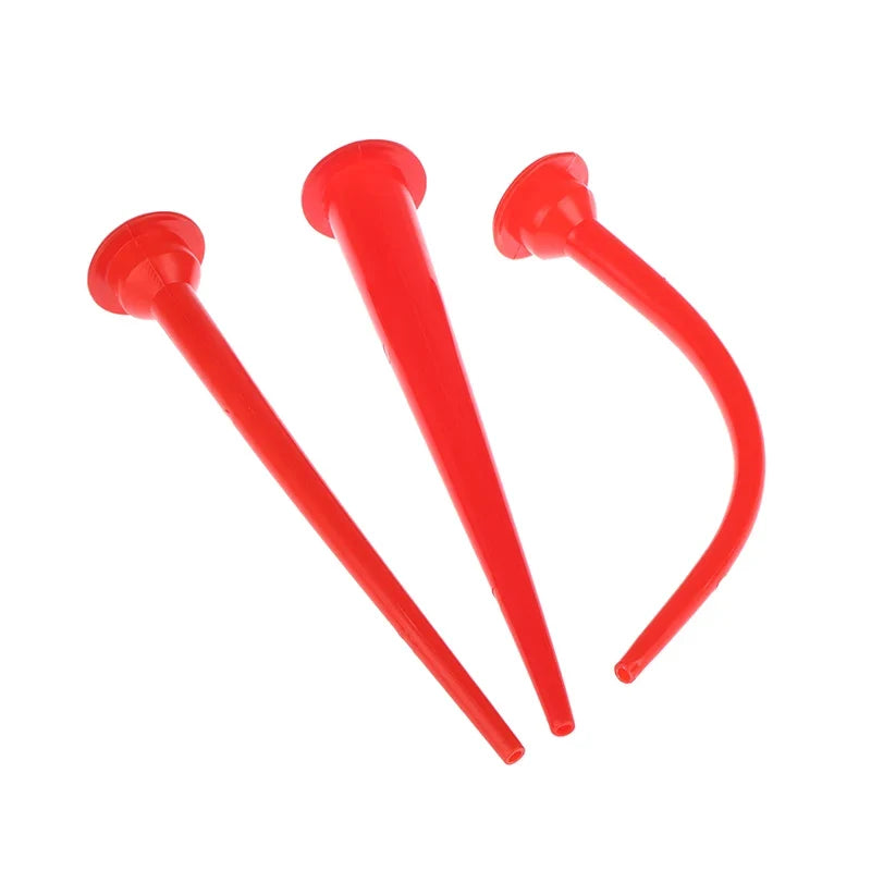 1 2 3sets Eco-friendly ABS Plastic Caulking Nozzle Applicator Sausage