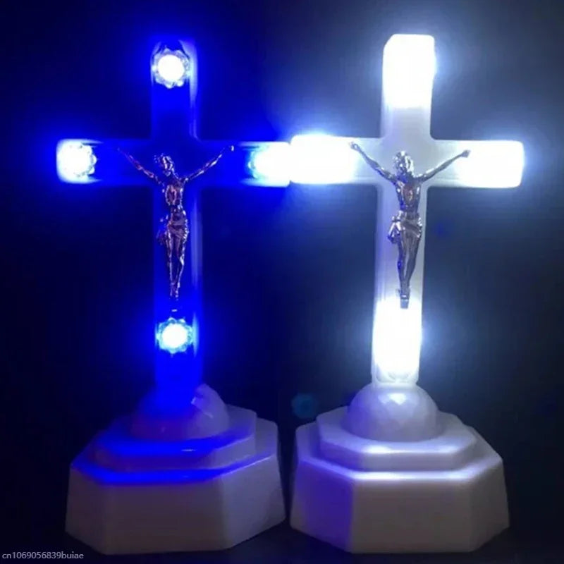 LED Glowing Cross Night Light | Christian Home & Church Decor