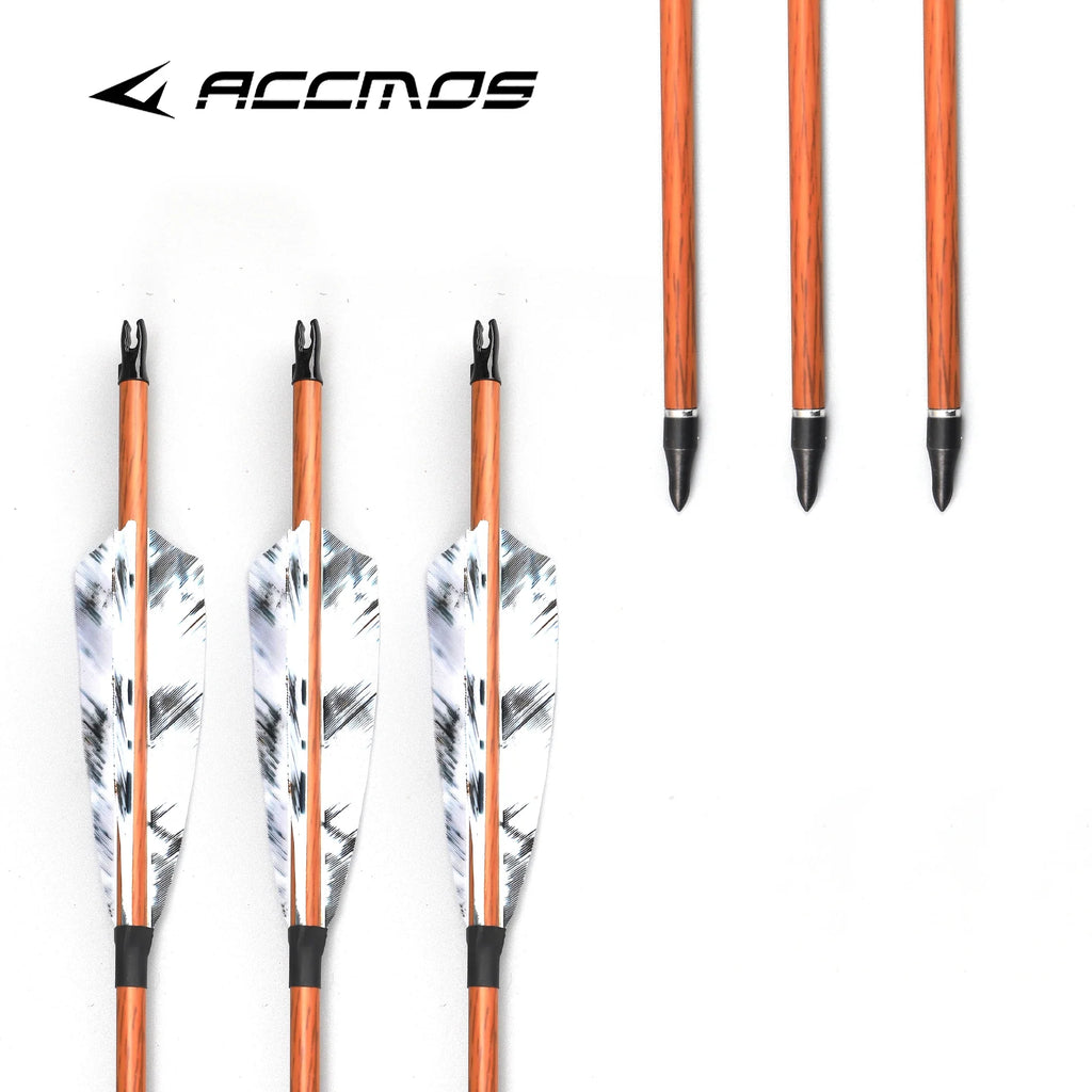 Carbon Arrow Wood Skin Sp350 400 450 500 600 700 Archery Target