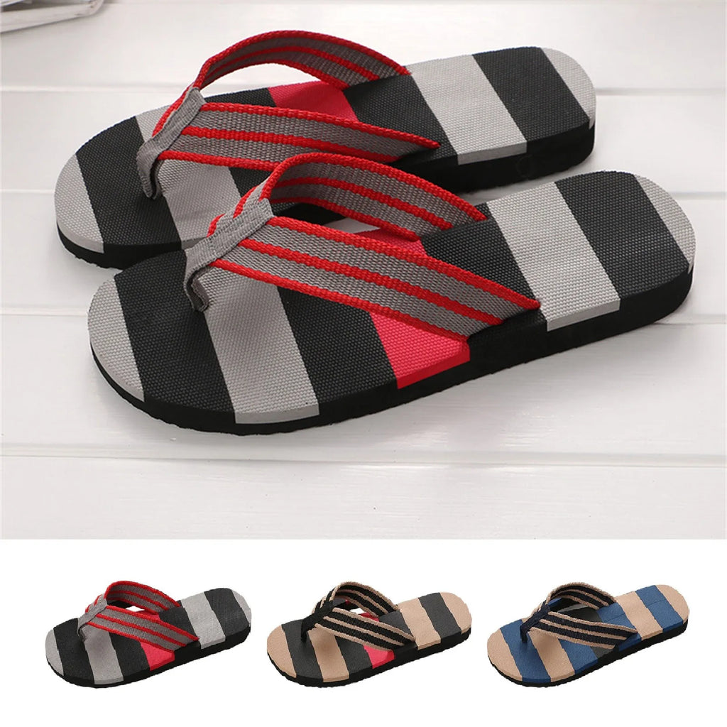 Men's Summer Flip Flops – Lightweight EVA Beach Slippers