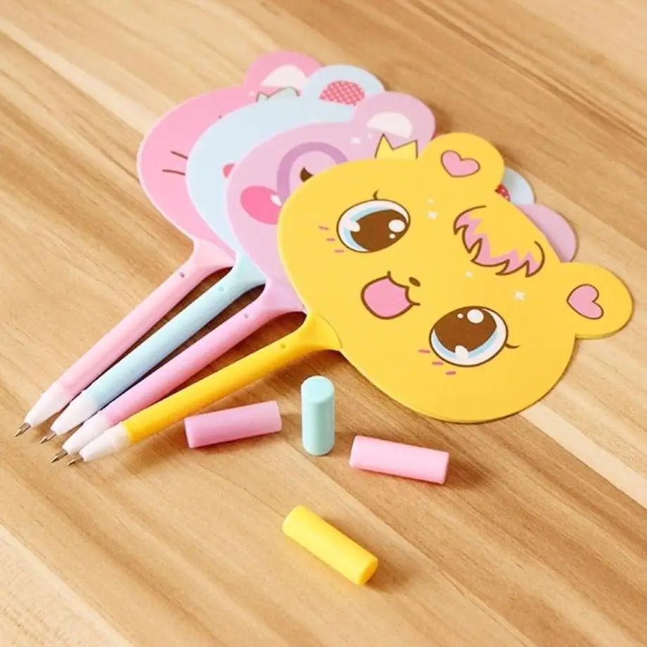 5-Pack Cute Animal Ballpoint Pens – Kids School Stationery Gift