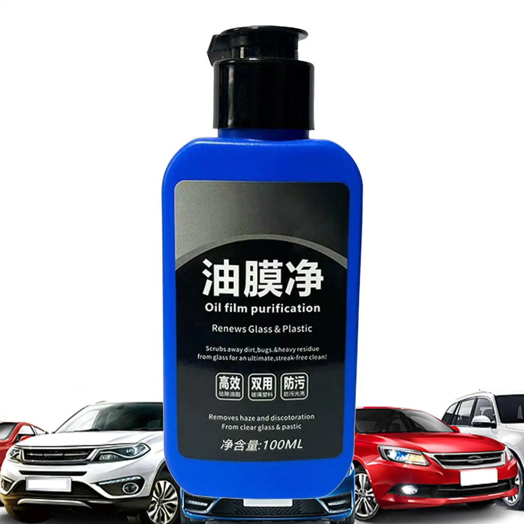 Car Glass Oil Film Cleaner Window Degreaser Stain Remover