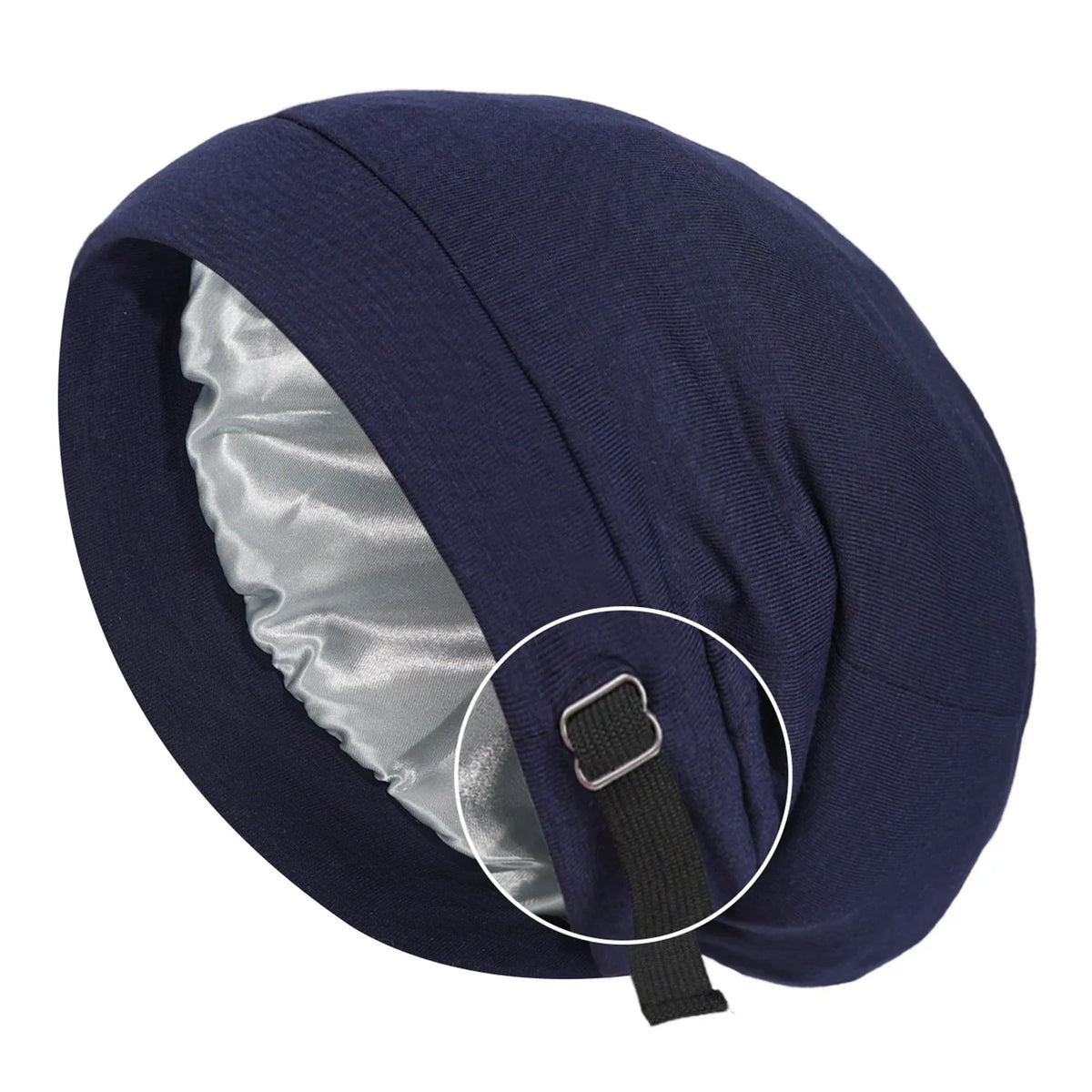 Satin Sleep Bonnet – Adjustable Hair Cap for Women