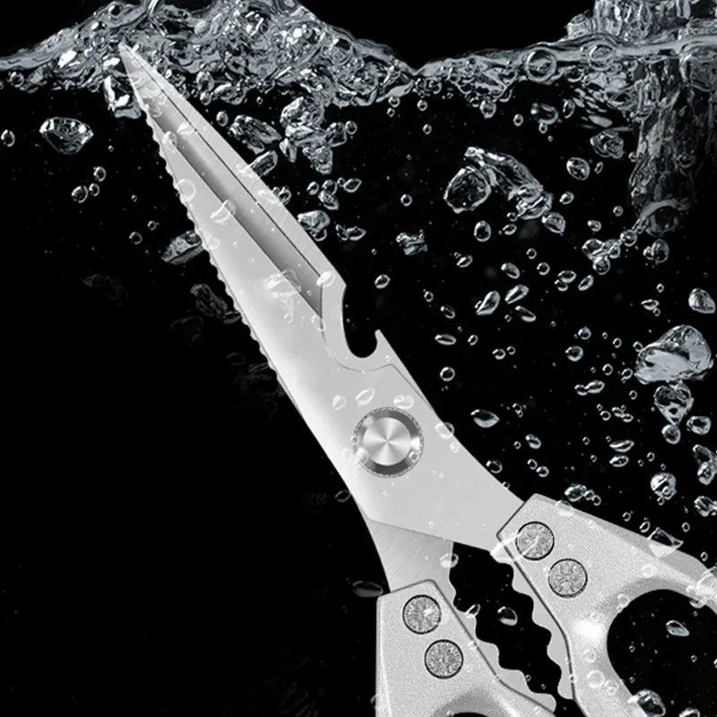 Stainless Steel Kitchen Scissors – Multi-Tool Chicken Shears