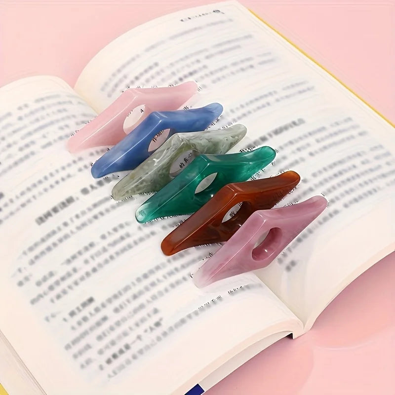 Creative Flexible Resin Book Stand Holder Reading Aid Page Thick