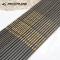 12 ACCMOS ID4 2 Pure Carbon Arrow Shaft Spine 350-1800 DIY Archery