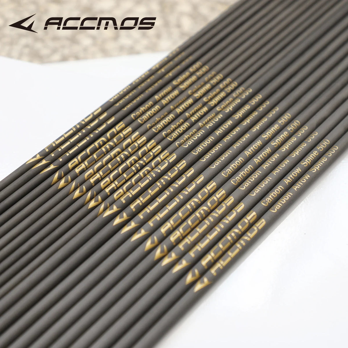 12 ACCMOS ID4 2 Pure Carbon Arrow Shaft Spine 350-1800 DIY Archery