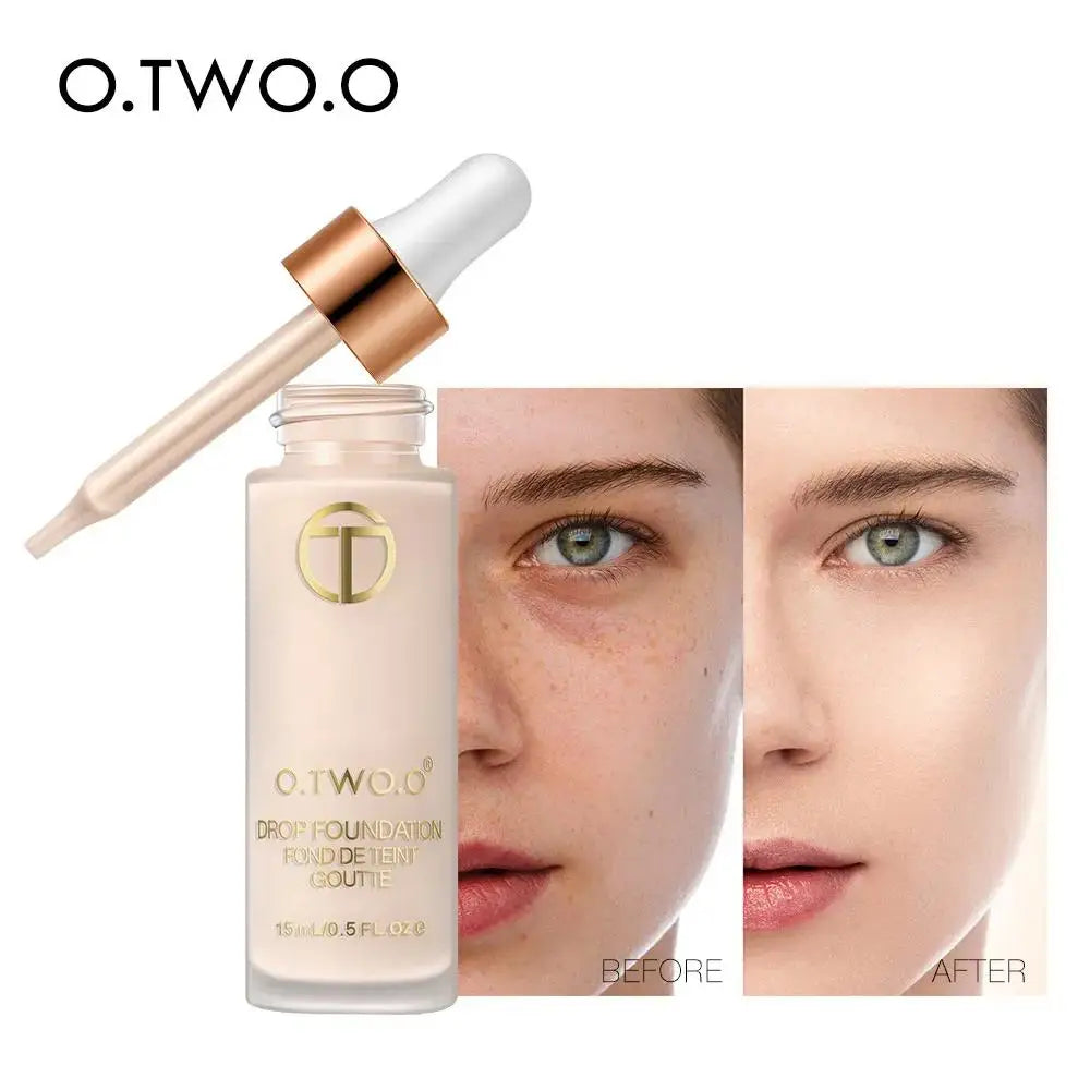 O.TWO.O Full Coverage Liquid Foundation – Oil-Free BB Cream