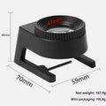 LED Magnifying Glass with Scale & 3 LED Lights | High Magnification