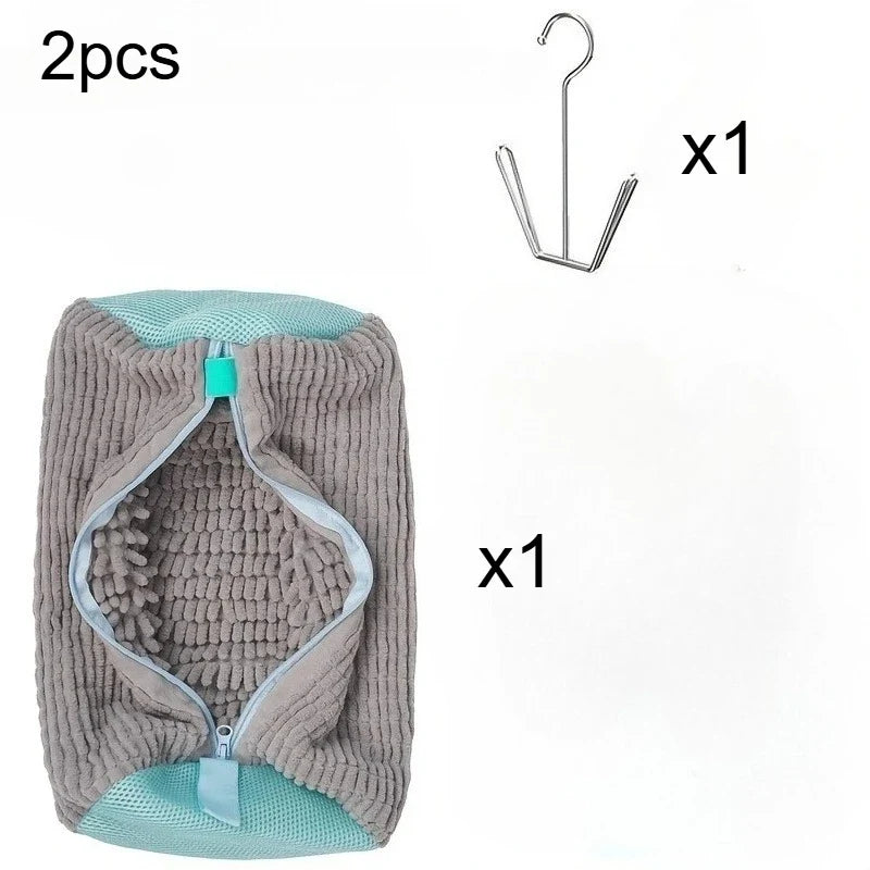 Shoe Wash Bag & Drying Hook Set – Sneaker Laundry Bag