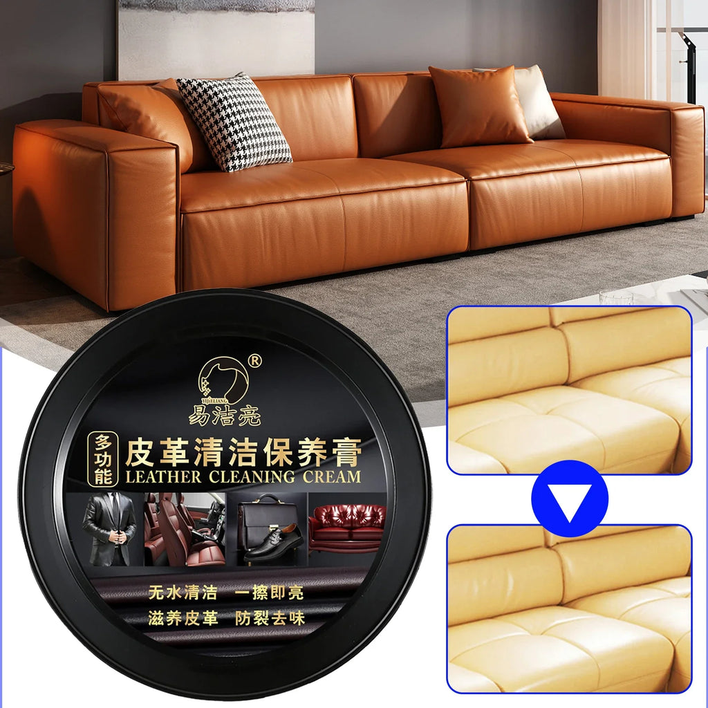 Multipurpose Leather Cleaner & Repair Cream – 160g Paste
