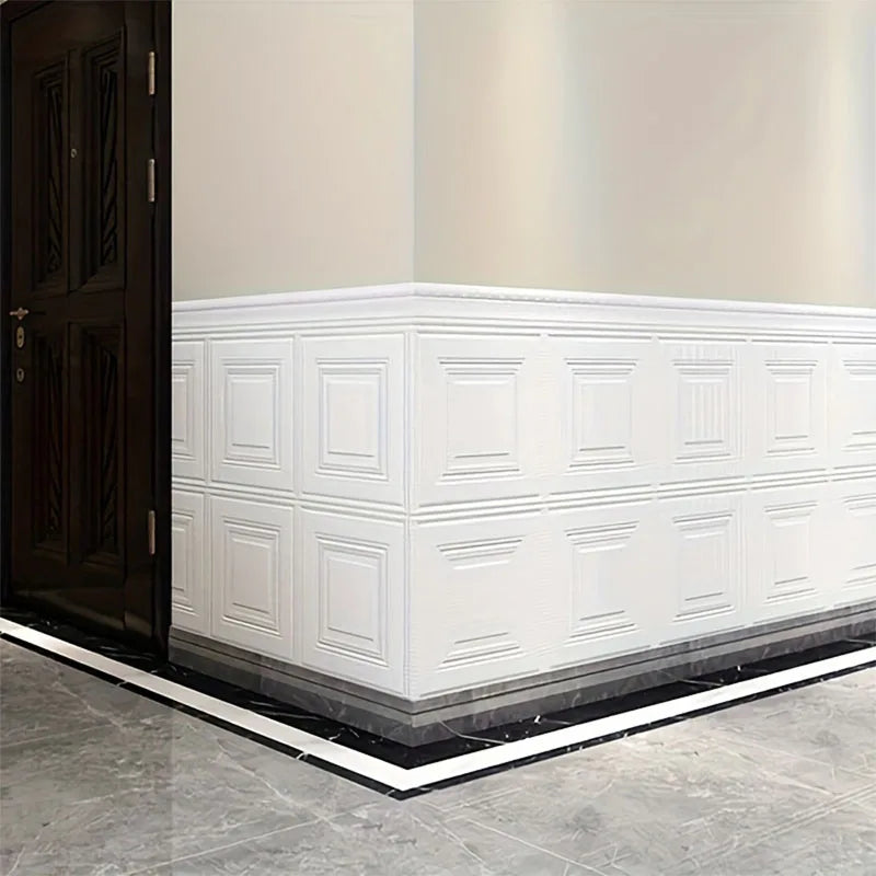 3D Peel & Stick Wall Panels – Waterproof XPE Foam Tiles 35×35cm