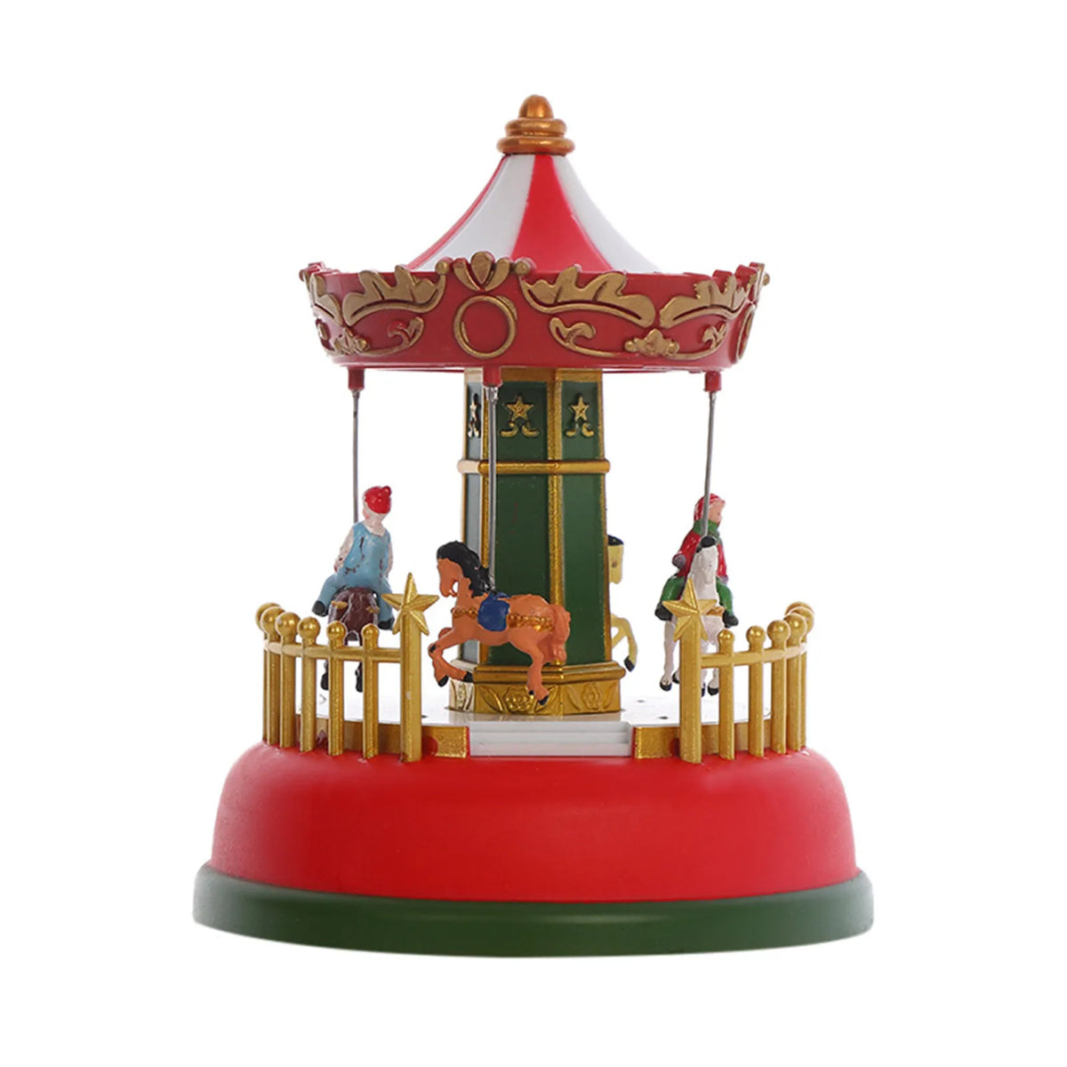 Glowing LED Music Carousel Ferris Wheel Christmas Decoration