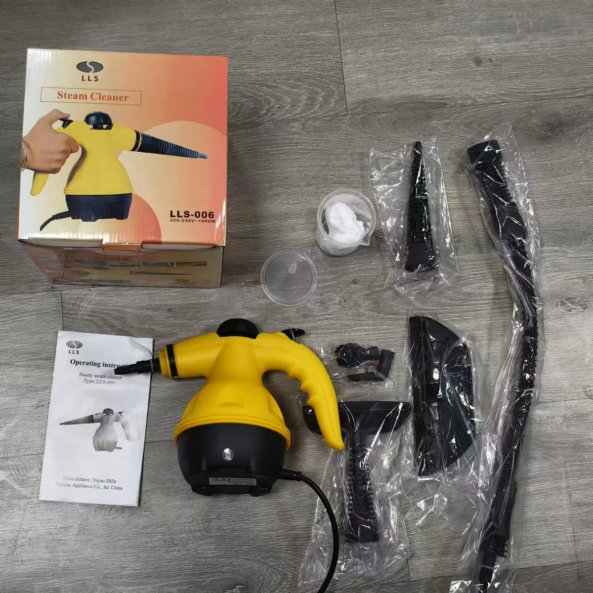 HOMEFISH Handheld Steam Cleaner – Kitchen, Bathroom & Car