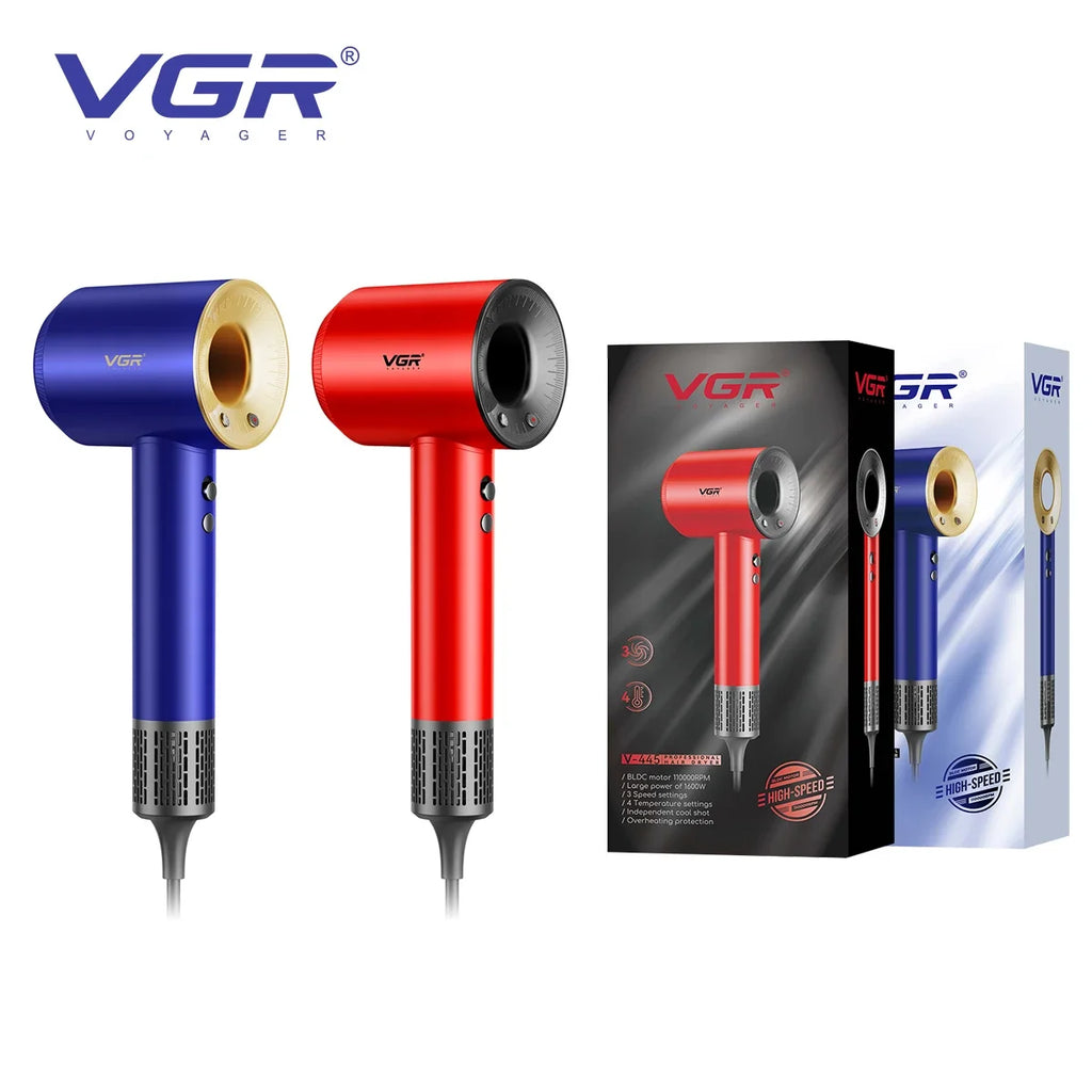 VGR V-445 Ionic Hair Dryer 1600W – Fast, Frizz-Free Drying